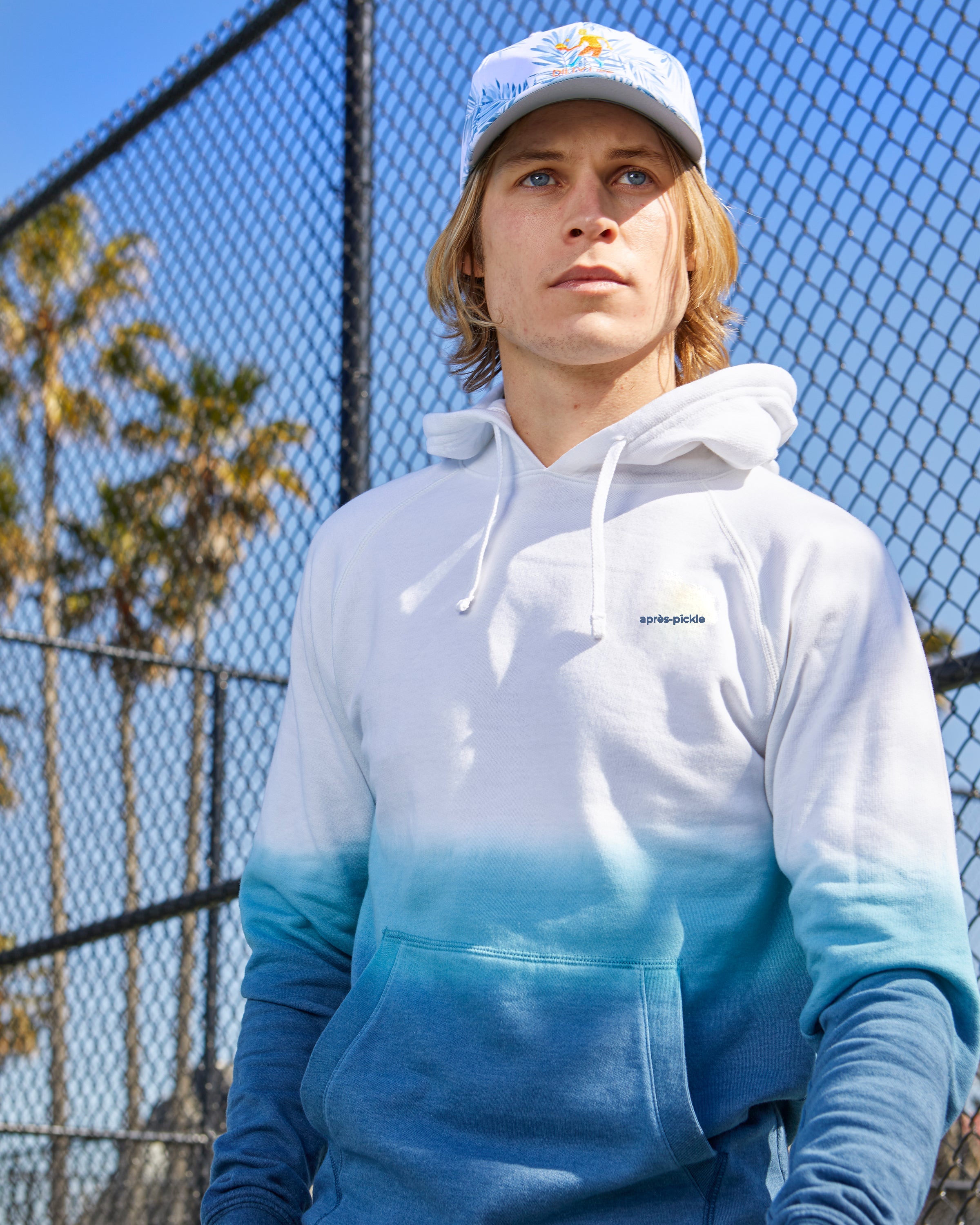 Men's après-pickle Dip Dye Hoodie