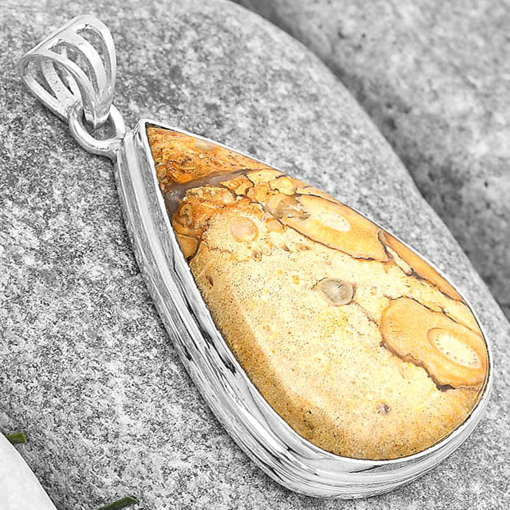 Natural Rock Calcy Pendant P-1050 SDP129683