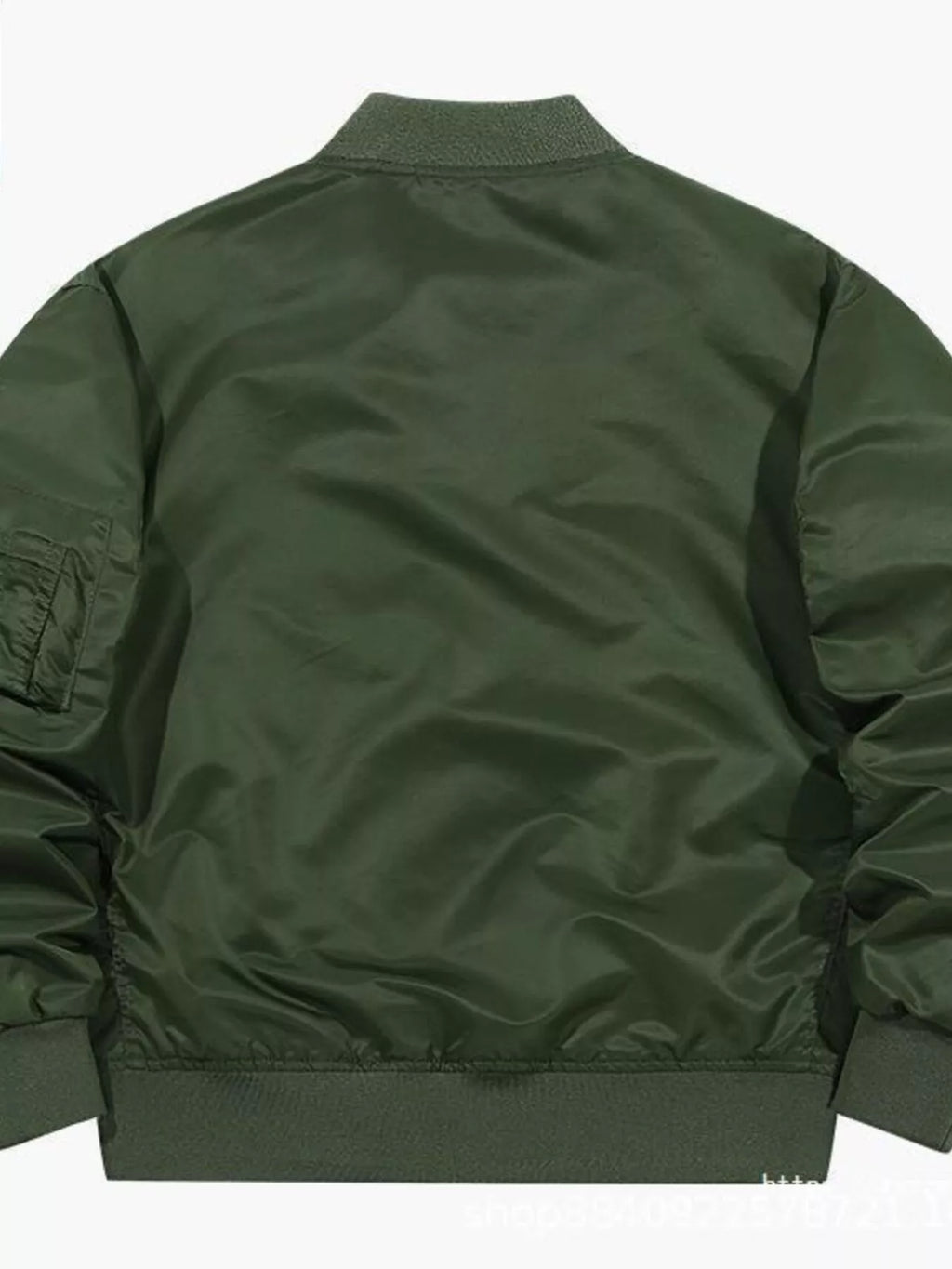 Men's Full Size Zip Up Long Sleeve Jacket Plus Size